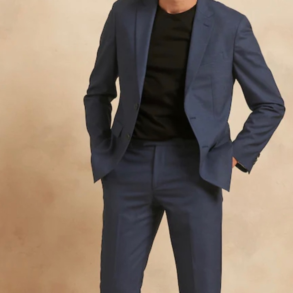 Banana Republic Suit Coat 40S slim fit Navy Blue/Jean color